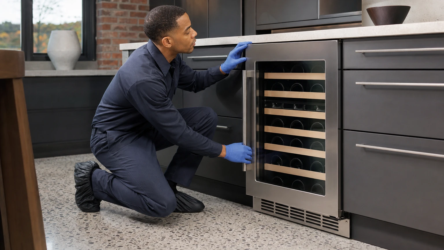 Wine cooler diagnostic visit in New Hope
